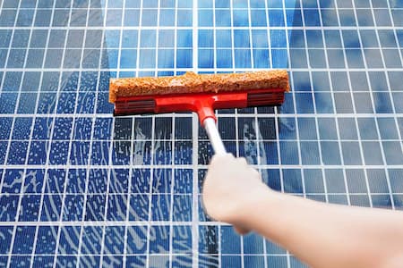 Solar panel cleaning santa rosa